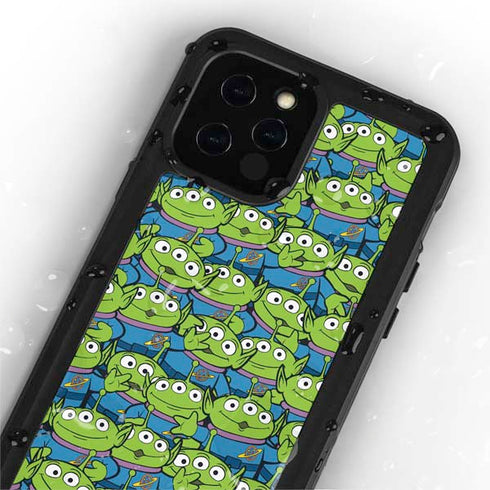 Disney Toy Story Alien Collage iPhone 12 Pro Waterproof Case