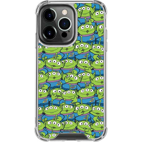 Disney Toy Story Alien Collage iPhone 13 Pro Clear Case