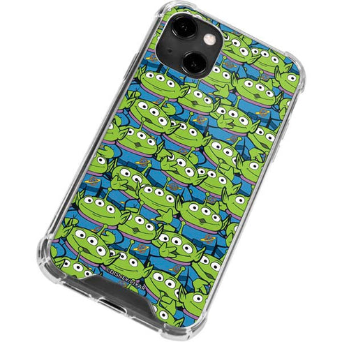 Disney Toy Story Alien Collage iPhone 14 Clear Case