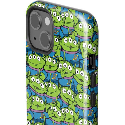 Disney Toy Story Alien Collage iPhone 14 Plus Impact Case