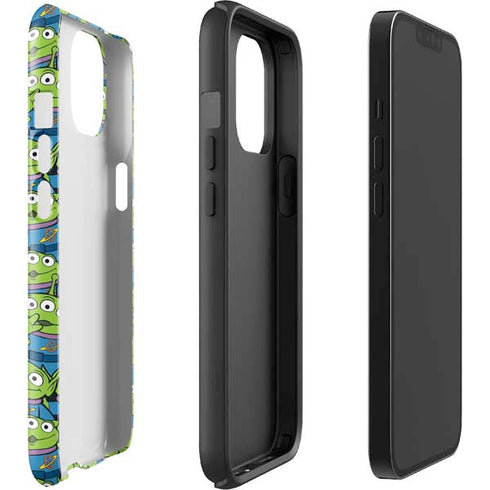 Disney Toy Story Alien Collage iPhone 14 Plus Impact Case