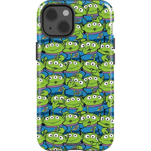 Disney Toy Story Alien Collage iPhone 15 Impact Case