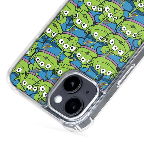 Disney Toy Story Alien Collage iPhone 15 Plus MagSafe Case