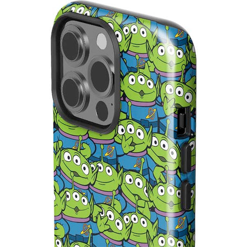 Disney Toy Story Alien Collage iPhone 14 Pro Impact Case