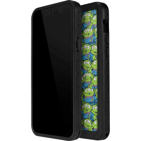 Disney Toy Story Alien Collage iPhone 14 Pro Max Waterproof Case
