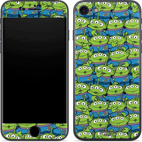 Disney Toy Story Alien Collage iPhone 7 Skin