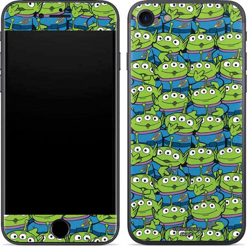 Disney Toy Story Alien Collage iPhone 8 Skin