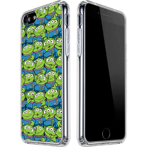 Disney Toy Story Alien Collage iPhone SE (2nd & 3rd Gen) Clear Case
