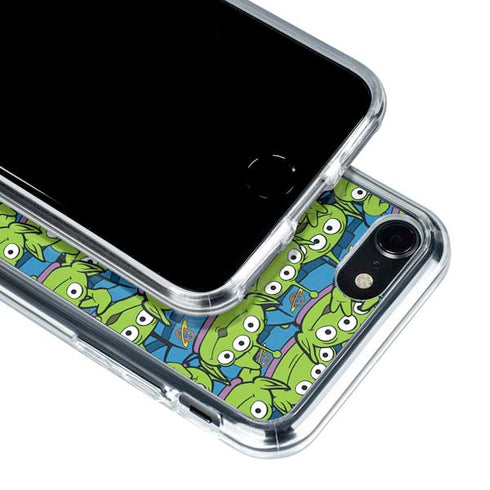 Disney Toy Story Alien Collage iPhone SE (2nd & 3rd Gen) Clear Case