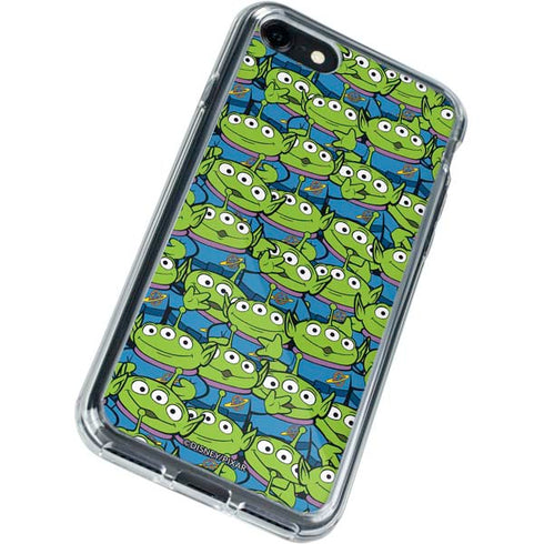Disney Toy Story Alien Collage iPhone SE (2nd & 3rd Gen) Clear Case