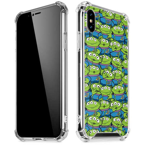 Disney Toy Story Alien Collage iPhone XS Max Clear Case