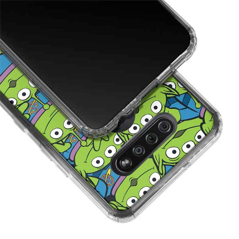 Disney Toy Story Alien Collage LG K51/Q51 Clear Case