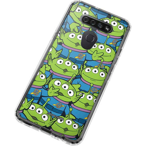 Disney Toy Story Alien Collage LG K51/Q51 Clear Case