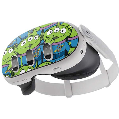 Disney Toy Story Alien Collage Meta Quest 3 Skin