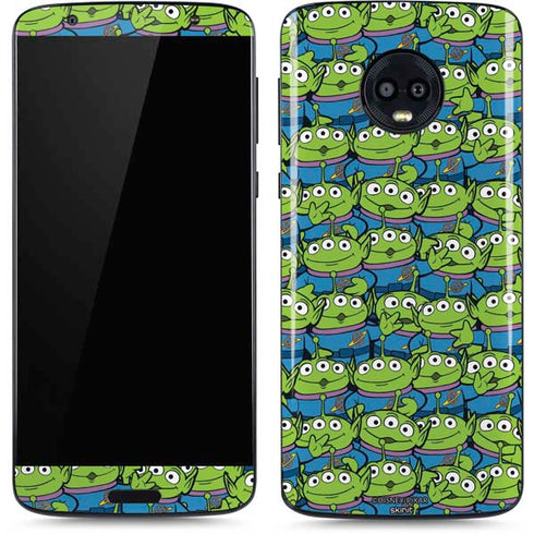Disney Toy Story Alien Collage Moto G6 Skin