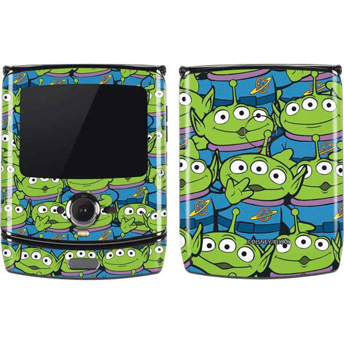 Disney Toy Story Alien Collage Motorola RAZR Skin