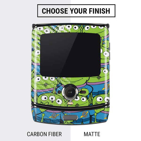 Disney Toy Story Alien Collage Motorola RAZR Skin