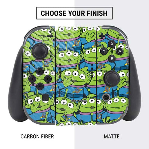 Disney Toy Story Alien Collage Nintendo Switch Bundle Skin