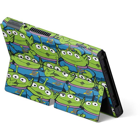 Disney Toy Story Alien Collage Nintendo Switch OLED (2021) Skin