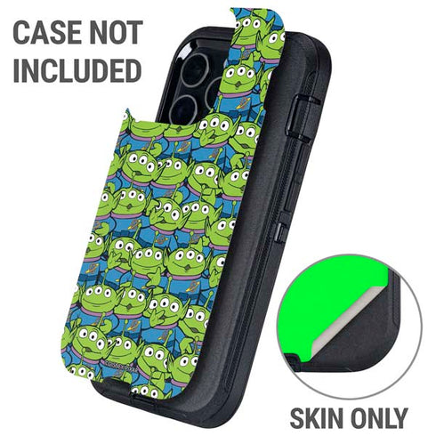 Disney Toy Story Alien Collage Otterbox Defender iPhone Skin