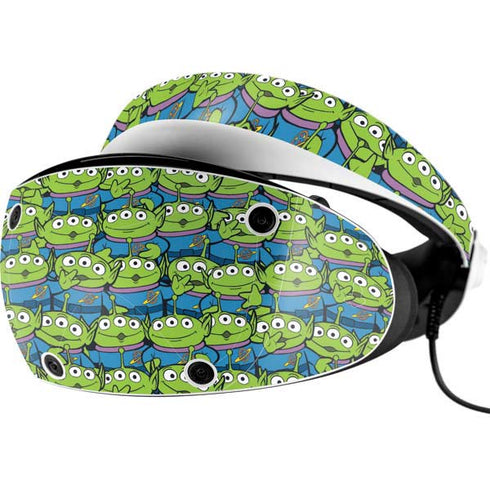 Disney Toy Story Alien Collage PlayStation VR2 Skin