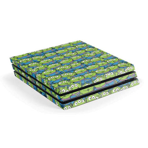 Disney Toy Story Alien Collage PS4 Pro Console Skin