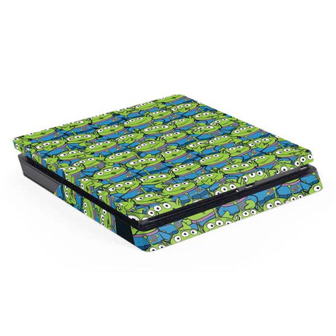 Disney Toy Story Alien Collage PS4 Slim Skin