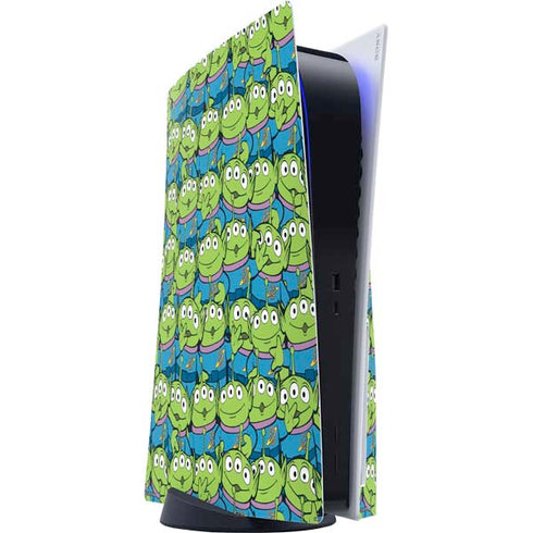 Disney Toy Story Alien Collage PS5 Console Skin