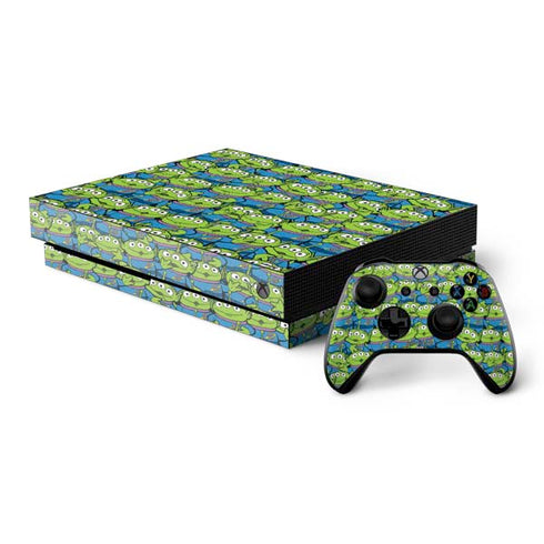 Disney Toy Story Alien Collage Xbox One X Bundle Skin