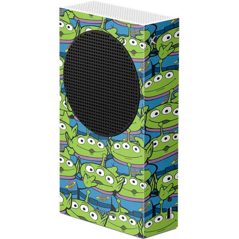 Disney Toy Story Alien Collage Xbox Series S Console Skin