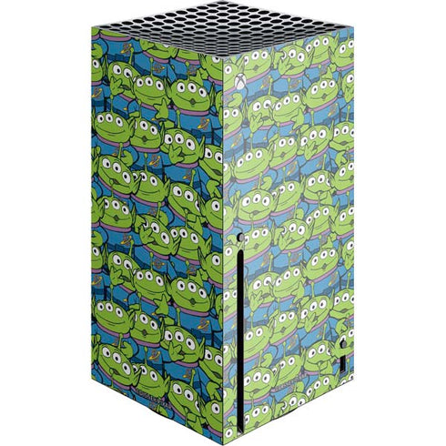 Disney Toy Story Alien Collage Xbox Series X Console Skin