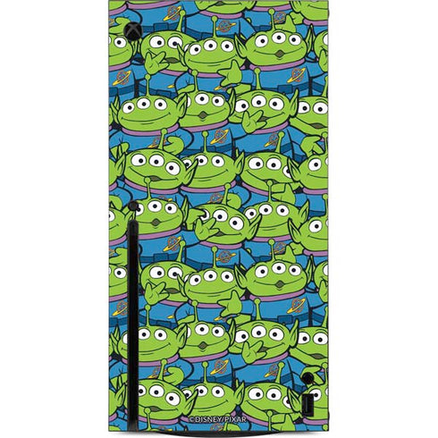 Disney Toy Story Alien Collage Xbox Series X Console Skin