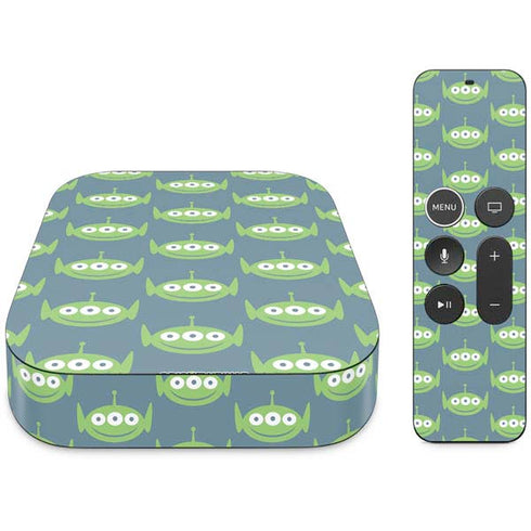 Disney Toy Story Alien Pattern Apple TV Skin