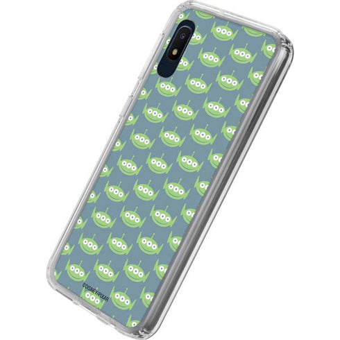 Disney Toy Story Alien Pattern Galaxy A10e Clear Case