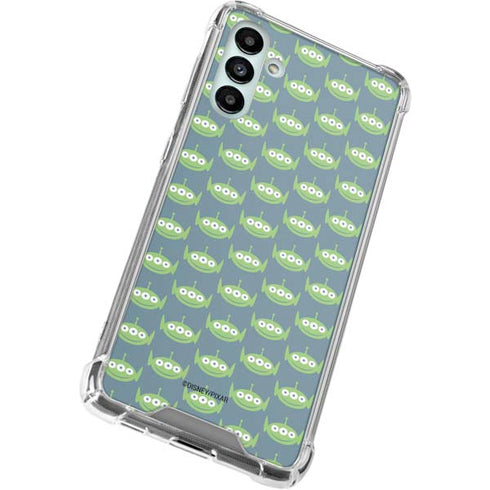 Disney Toy Story Alien Pattern Galaxy A13 5G Clear Case
