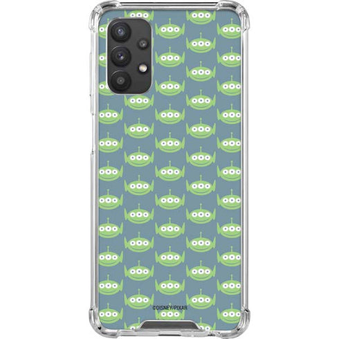 Disney Toy Story Alien Pattern Galaxy A32 5G Clear Case