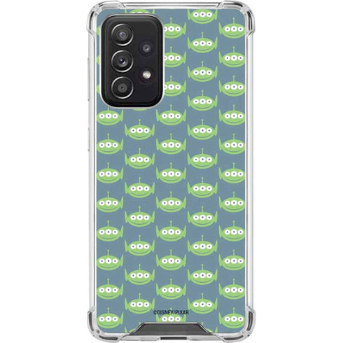 Disney Toy Story Alien Pattern Galaxy A52 5G Clear Case