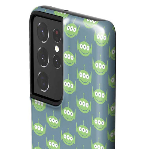 Disney Toy Story Alien Pattern Galaxy S21 Ultra 5G Pro Case