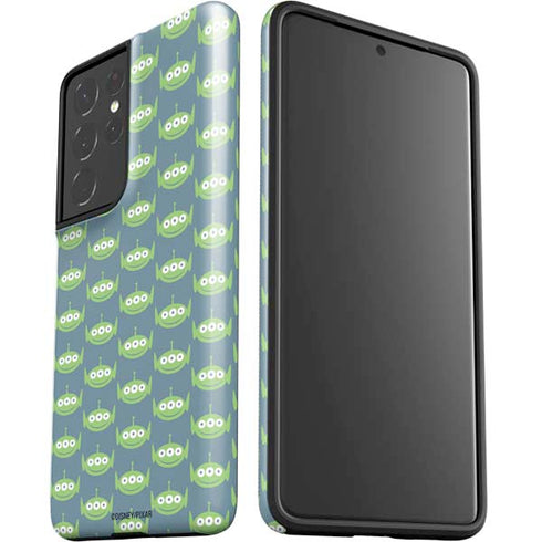 Disney Toy Story Alien Pattern Galaxy S21 Ultra 5G Pro Case