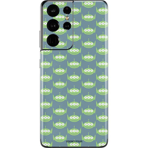 Disney Toy Story Alien Pattern Galaxy S21 Ultra 5G Skin