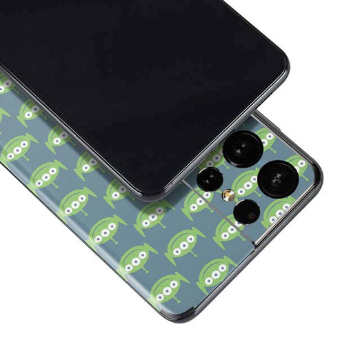 Disney Toy Story Alien Pattern Galaxy S21 Ultra 5G Skin