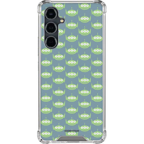 Disney Toy Story Alien Pattern Galaxy S23 FE Clear Case