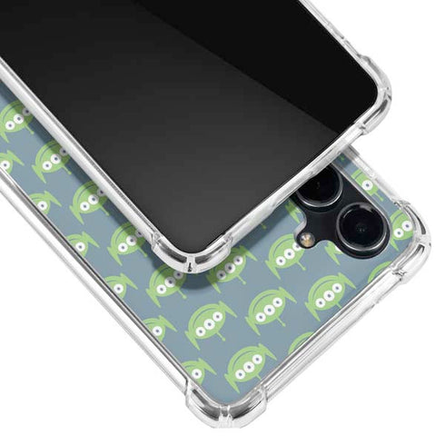 Disney Toy Story Alien Pattern Galaxy S23 FE Clear Case