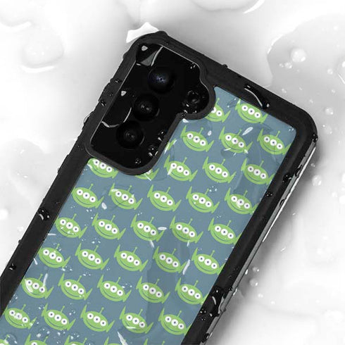 Disney Toy Story Alien Pattern Galaxy S23 Plus Waterproof Case