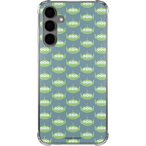 Disney Toy Story Alien Pattern Galaxy S24 Plus Clear Case