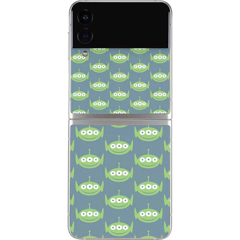 Disney Toy Story Alien Pattern Galaxy Z Flip3 5G Skin