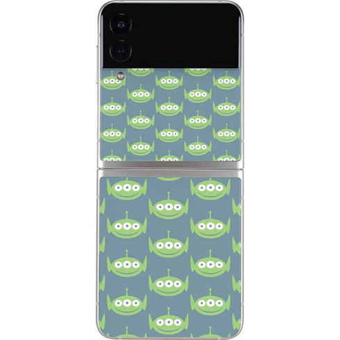 Disney Toy Story Alien Pattern Galaxy Z Flip4 5G Skin