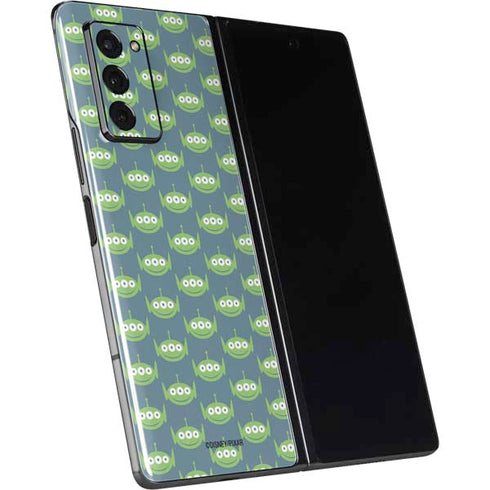 Disney Toy Story Alien Pattern Galaxy Z Fold2 5G Skin