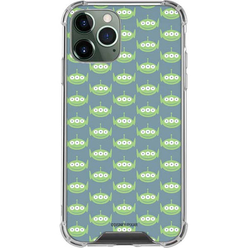Disney Toy Story Alien Pattern iPhone 11 Pro Max Clear Case