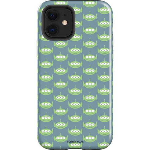 Disney Toy Story Alien Pattern iPhone 12 Impact Case